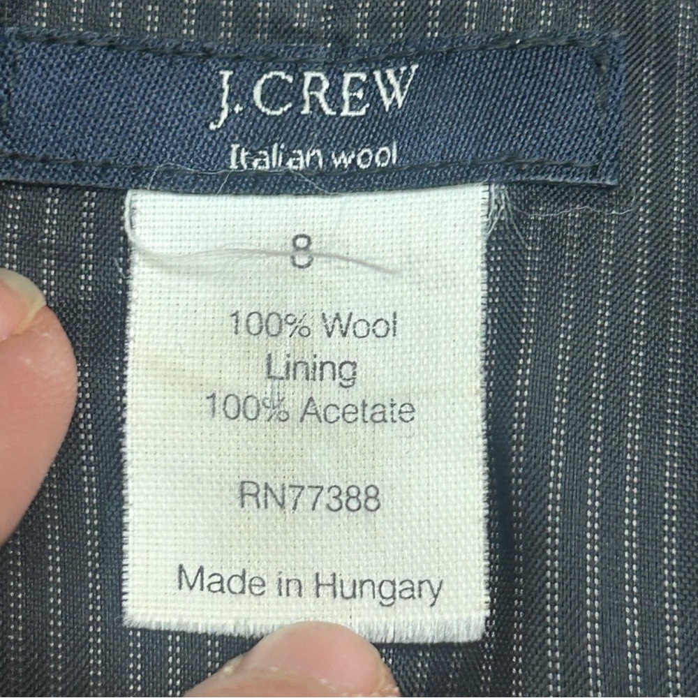 J. Crew‎ Italian Wool Blazer - Picture 3 of 4